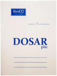 BiroCo Dosar plic A4, pentru organizare documente, 230 g/mp, carton, alb (BIRO0025)
