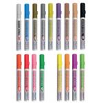 Daco Marker cu vopsea, universal, varf 1-2 mm, diverse suprafete Auriu (MK501AU)