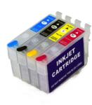 Procart Cartuse reincarcabile Epson 603XL T03A, de capacitate mare, cu chipuri autoresetabile (T603CART)