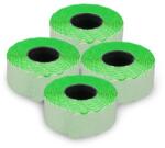  Etichete fluorescente marcator 26x12 Verde (ETFLUVERDE)