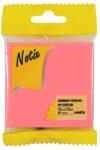 Notix Bloc notite autoadezive, 75x75 mm, roz, set 80 bucati (NOTIX7575-NR)