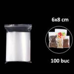 Procart Punga Zip cu fermoar dimensiune 60x80 mm 100 bucati (PACK6080)