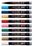 uni Marker cu vopsea, varf tip pensula, efect acuarela, suprafete multiple Argintiu (M421)