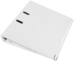 Procart Biblioraft alb A4 pentru documente administrative - Cotor 5 cm, Bordura Metalica, 350 Coli (A443WHITE)