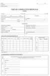 BiroCo Fisa consultatii medicale copii, 420x297 mm, fata-verso, carton 140 g/mp (BIRO0051)