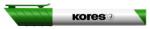 Kores Marker pentru whiteboard si flipchart, uscare rapida, varf easy flow Verde (KO20835)