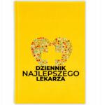 FunnyCase Naptár tervező 2026 Orvos Napló Citrom határidőnapló Ajándék minták (Kalendarz Cytrynowy DZIENNIK LEKARZA)