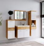 Bratex Fürdőszoba bútor szett szekrény oszlopok fényes (5902115979200)