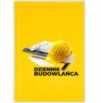 FunnyCase Naptár tervező 2026 Építő Napló Citrom tervező Ajándék Minták (Kalendarz Cytrynowy DZIENNIK BUDOWLAŃCA)