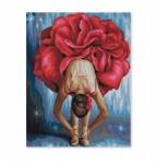 PD Media Számozott Festés Kerettel Festeni Való Képek Balerina 40x50 Kép (Malowanie po numerach baletnica)