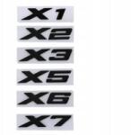  Bmw X2 fekete matt Emblema logó felirat Matrica