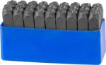 Strend Pro Set poansoane litere 10 mm Strend Pro, 27 piese, pentru marcare (222834) Dalta