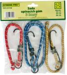 Strend Pro Set corzi elastice Strend Pro 8 mm cu carlige din otel, 3 buc (30/45/60 cm) (217739)