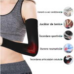 Pressio Manson fara degete de compresie cu banda de silicon negru 15 - 21 mmHg (XZ9503-N CG)