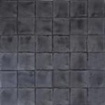 Cerames Szürke Mexikói Kerámia Konyhai Dekor Csempe 10x10 cm, 30 darabos szett Gris (PK-22)