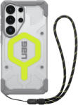 Urban Armor Gear Carcasa UAG Pathfinder Clear cu Lanyard compatibila cu Samsung Galaxy S26 Ultra, Active Neon (2145261BV01)