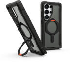 Urban Armor Gear Carcasa UAG Plasma XTE cu MagSafe si Stand compatibila cu Samsung Galaxy S26 Ultra, Negru / Portocaliu (214522114097)