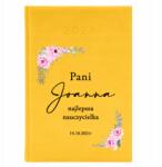  Naptár A5 2026 Citrom tervező Tanárnak Legjobb Név Varázsló (Planer 2026 Cytrynowy Najlepszy Imię)