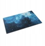 Wallmuralia Lábtörlő csúszásgátló lábtörlő, Absztrakt Kék grafika, 90x60 cm (010650720020000030955)