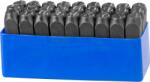 Strend Pro Set poansoane litere 12 mm pentru marcare, 27 piese, Strend Pro HR59108 (222070) Dalta