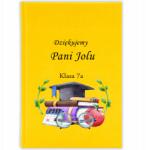 FunnyCase Könyvnaptár 2026 Köszönjük Hölgyeknek *név* Citrom Ajándék Minták (Kalendarz Cytrynowy DZIĘKUJEMY PANI *IMIE*)