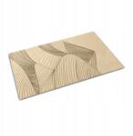 Wallmuralia Erős kültéri, csúszásgátló "Geometrikus Hullám" lábtörlő, 90 cm x 60 cm (010650720020000077693)