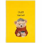 FunnyCase Könyvnaptár 2026 Enjoy Yourself Citrom Tervező Ajándék Minták (Kalendarz Cytrynowy ENJOY YOURSELF)