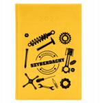  Könyvnaptár A5 2026 Év Citrom Tervező Műhely neve Varázsló (Planer 2026 Cytrynowy Nazwa Warsztatu)