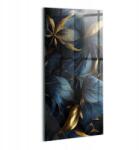 Wallfluent Üveg Kép Fali Dekoráció Szoba Dísz Virágok 60x120 (010010010200100088332)