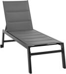 Outsunny Sezlong de Grădină Reclinabil, cu Acoperire Captusită, Confort Superior, Ideal pentru Relaxare | Aosom Romania (84B-343V02GY)