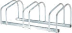 HOMCOM Suport Parcare Biciclete din Oțel, Organizare Eficientă, 70.5x33x27cm, Argintiu | Aosom Romania (AA0-023)
