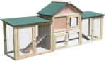 PawHut Cusca iepuri PawHut, 210x45.5x84.5 cm, lemn | Aosom Romania (D51-103)