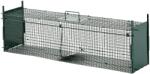 PawHut Capcană pentru Animale Mici cu Ușă Dublă, 100x25x28 cm, Verde | Aosom Romania (AB0-014)