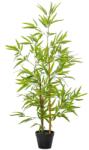 Outsunny Bambus artificial in ghiveci Outsunny, 120 cm, verde | Aosom Romania (844-338)