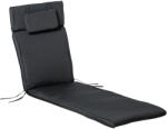 Outsunny Saltea pentru Șezlong, Design Modern, Confortabilă și Ușor de Întreținut, 198x53x5cm, Gri | Aosom Romania (84B-304GY)