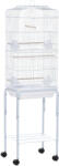 PawHut Colivie pentru pasari PawHut, 46.5x36x157cm, alb | Aosom Romania (D10-019V01WT)
