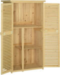 Outsunny Magazie pentru exterior Outsunny, 87x46.5x160 cm | Aosom Romania (845-215BN)