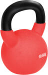 HOMCOM Kettlebell 10KG Acoperit cu Neopren Fontă Solidă Antrenament Forță Roșu | Aosom Romania (A91-241V01RD)