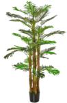 HOMCOM Palmier artificial in ghiveci, 42 frunze, 185cm, verde HOMCOM | Aosom Romania (830-438)