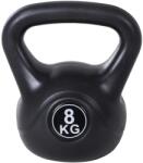 HOMCOM Kettlebell 8 kg, Ganteră pentru Antrenament de Forță și Fitness, 22x17x24 cm, Negru | Aosom Romania (A91-076)