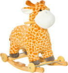 HomCom Girafă Balansoar, Leagăn Copii 3-6 Ani, Jucărie Educativă, 63x38x63cm | Aosom Romania (330-136) Balansoar calut