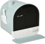 PawHut Litiera pisici PawHut, accesorii incluse, 43x44x47cm, verde | Aosom Romania (D31-050)