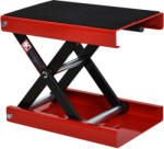 Durhand Suport Ridicare Motociclete Scissor Lift Oțel Platformă Cauciucată Roșu | Aosom Romania (C30-012)