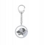 Mejk Jewellery Ezüst kulcstartó Kangal 925 Kutyával Ajándék Ékszer Gravírozás Ingyenes (Brelok z Kangalem)
