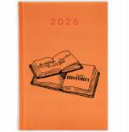 FunnyCase Könyvnaptár 2026 Ez Már Történelem Narancssárga Ajándék Határidőnapló (Kalendarz Pomarańczowy TO JUŻ HISTORIA)