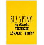  Könyvnaptár A5 2026 Citrom Tanári Negyedik Időpont Minták (Kalendarz 26 Cytrynowy Czwarte Terminy)