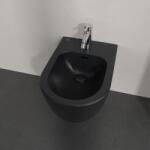 Villeroy & Boch Bideu suspendat 530x370 mm, cu preaplin, negru, Villeroy Boch Skyla (448200R7)