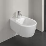 Villeroy & Boch Bideu suspendat 530x370 mm, cu preaplin, alb lucios, Villeroy Boch Skyla (448200R1)