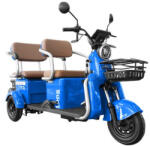 RDB Triciclu Electric RDB LONG, fara permis, 2000W, 25km h, autonomie 55 km, 60V, 20Ah (RDB-LONG albastru)
