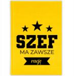  Könyvnaptár A5 2026 Citrom Vicces Ajándék Főnök Igaza Van Minták (Kalendarz 26 Cytrynowy Szef Ma Rację)